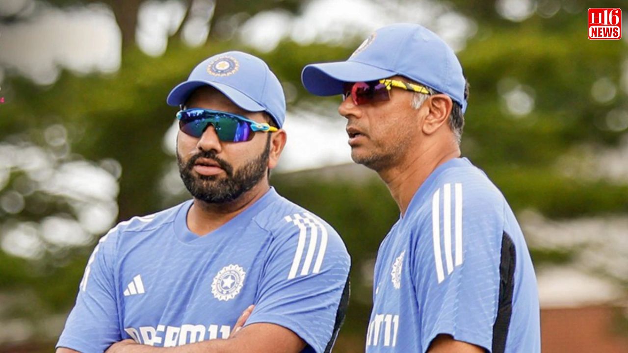 Rahul Dravid Gives Cheeky Message To Rohit Sharma For Special Stand At Wankhede Stadium